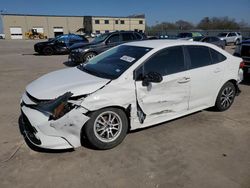 Toyota Corolla salvage cars for sale: 2022 Toyota Corolla LE