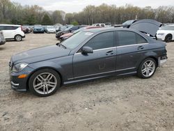 Salvage cars for sale at Conway, AR auction: 2014 Mercedes-Benz C 300 4matic