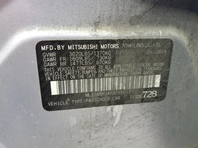 2019 Mitsubishi Mirage LE