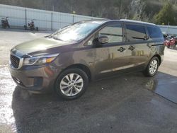 Salvage cars for sale at Hurricane, WV auction: 2016 KIA Sedona LX