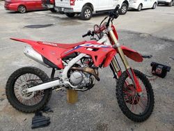 Salvage Motorcycles for sale at auction: 2024 Honda CRF450 R