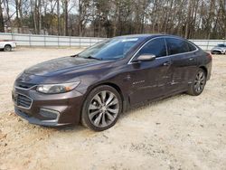 Chevrolet Malibu Premier salvage cars for sale: 2016 Chevrolet Malibu Premier