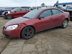 Salvage cars for sale at Woodhaven, MI auction: 2009 Pontiac G6
