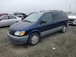 Vehiculos salvage en venta de Copart Antelope, CA: 2001 Toyota Sienna LE