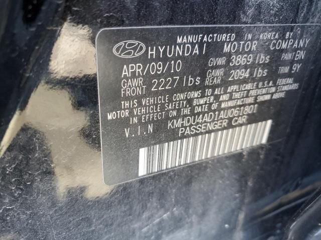 2010 Hyundai Elantra Blue