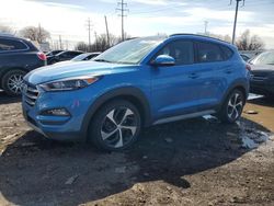 Salvage cars for sale from Copart Columbus, OH: 2017 Hyundai Tucson Limited