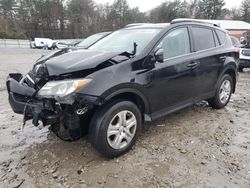 Salvage cars for sale at Mendon, MA auction: 2013 Toyota Rav4 LE