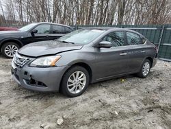 Salvage cars for sale from Copart Candia, NH: 2015 Nissan Sentra S