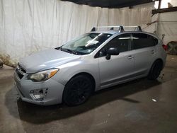 Vehiculos salvage en venta de Copart Ebensburg, PA: 2012 Subaru Impreza