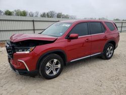 Salvage cars for sale from Copart New Braunfels, TX: 2024 Honda Pilot EXL