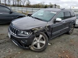 Vehiculos salvage en venta de Copart -no: 2014 Jeep Grand Cherokee Limited