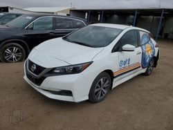 Salvage cars for sale at Brighton, CO auction: 2021 Nissan Leaf S Plus