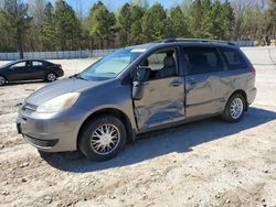 Toyota Sienna ce salvage cars for sale: 2004 Toyota Sienna CE