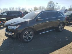 Salvage cars for sale at Baltimore, MD auction: 2019 Acura MDX Technology