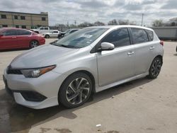 Salvage cars for sale from Copart Wilmer, TX: 2018 Toyota Corolla IM