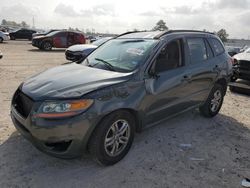 Salvage cars for sale from Copart Houston, TX: 2012 Hyundai Santa FE GLS