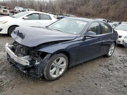 BMW 330 XI salvage cars for sale: 2017 BMW 330 XI