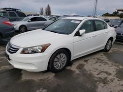 Honda salvage cars for sale: 2012 Honda Accord LX