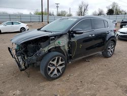 Salvage cars for sale at Oklahoma City, OK auction: 2017 KIA Sportage SX