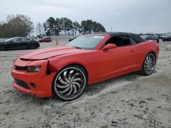 Salvage cars for sale at Loganville, GA auction: 2015 Chevrolet Camaro LT