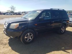 Honda Pilot exl salvage cars for sale: 2007 Honda Pilot EXL