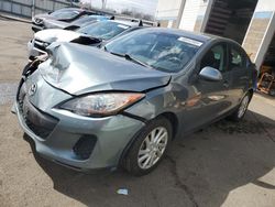 Mazda 3 I salvage cars for sale: 2012 Mazda 3 I