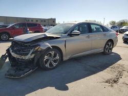 Salvage cars for sale from Copart Wilmer, TX: 2018 Honda Accord EX