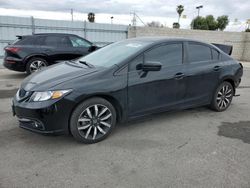 Honda Civic salvage cars for sale: 2015 Honda Civic EXL