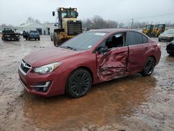 Subaru Impreza salvage cars for sale: 2016 Subaru Impreza Premium Plus