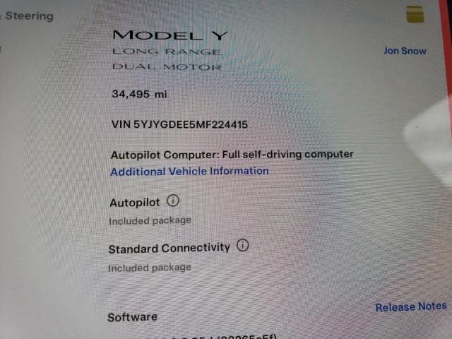 2021 Tesla Model Y