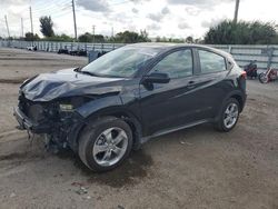 Salvage cars for sale from Copart Miami, FL: 2019 Honda HR-V LX