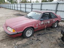 Ford Mustang Vehiculos salvage en venta: 1987 Ford Mustang LX