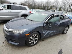 Salvage cars for sale at North Billerica, MA auction: 2016 Honda Civic EX