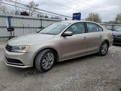 Salvage cars for sale from Copart Walton, KY: 2015 Volkswagen Jetta TDI