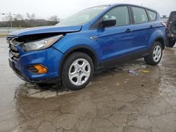 Ford Escape S salvage cars for sale: 2018 Ford Escape S