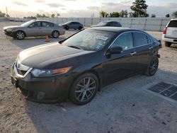 Salvage cars for sale at Houston, TX auction: 2009 Acura TSX