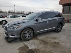 Infiniti QX60 Luxe salvage cars for sale: 2020 Infiniti QX60 Luxe