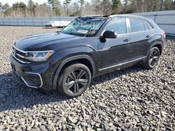 Salvage cars for sale at Windham, ME auction: 2021 Volkswagen Atlas Cross Sport SE