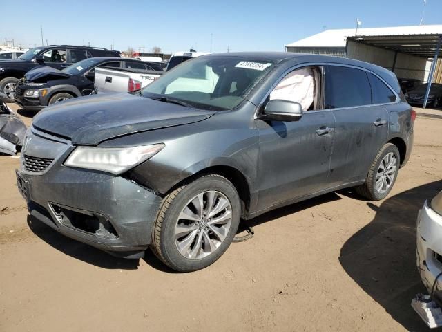 2014 Acura MDX Technology