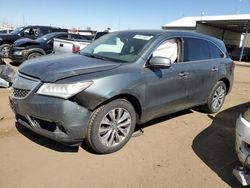 Salvage cars for sale from Copart Brighton, CO: 2014 Acura MDX Technology