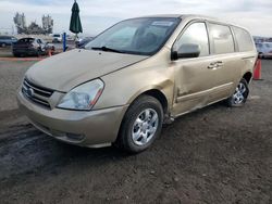 KIA Sedona ex salvage cars for sale: 2006 KIA Sedona EX