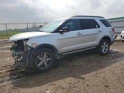 Ford Explorer salvage cars for sale: 2016 Ford Explorer XLT