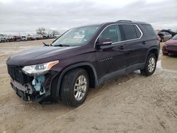 Salvage cars for sale from Copart Haslet, TX: 2018 Chevrolet Traverse LT