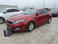 Salvage cars for sale at Haslet, TX auction: 2012 KIA Optima LX