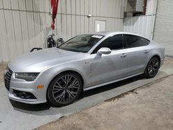 Salvage cars for sale at Florence, MS auction: 2018 Audi A7 Prestige