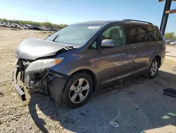 Salvage cars for sale at Tanner, AL auction: 2014 Toyota Sienna LE
