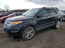 Ford Explorer salvage cars for sale: 2014 Ford Explorer XLT