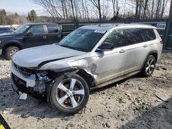 Salvage cars for sale at Candia, NH auction: 2021 Jeep Grand Cherokee L Limited