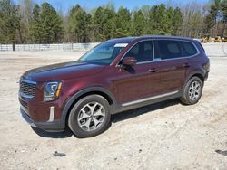 KIA Telluride salvage cars for sale: 2020 KIA Telluride EX