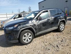 Salvage cars for sale at Appleton, WI auction: 2019 Toyota Rav4 LE
